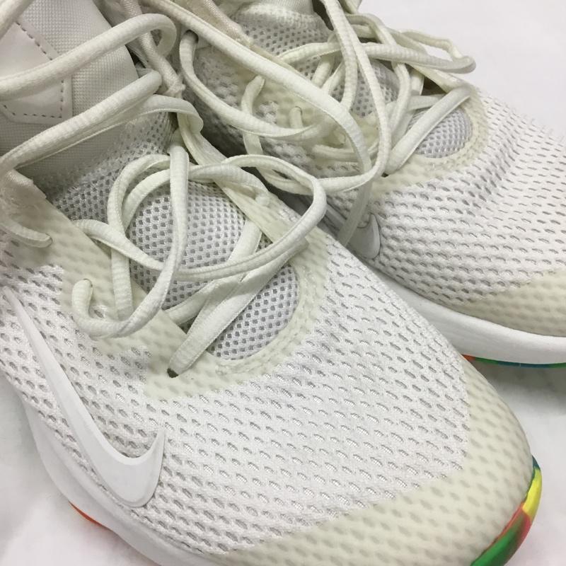 ナイキ NIKE スニーカー スニーカー CD0188-102 LEBRON WITNESS 4 25.5cm 25.5cm ワンポイント 白 / ホワイト /  メンズ USED 古着 中古 10107577