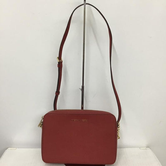 マイケルコース MICHAEL KORS ショルダーバッグ ショルダーバッグ 35T8GTTC9L チェーンベルト ロゴ、文字 赤 / レッド /  レディース USED 古着 中古 10124241
