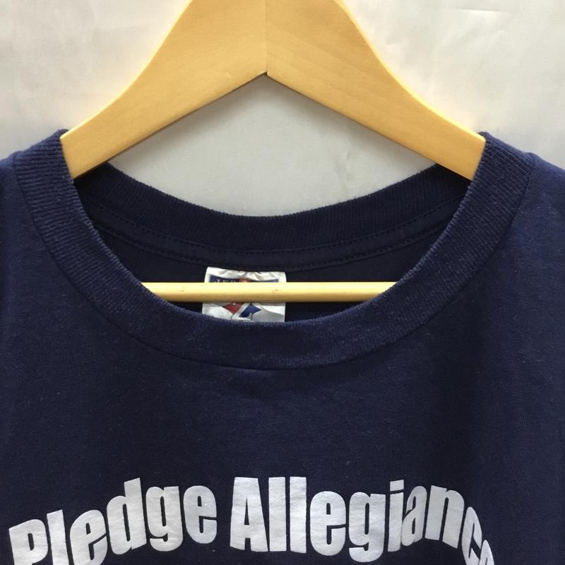 ジャージーズ JERZEES Tシャツ 半袖 XXL プリント 紺 / ネイビー /  メンズ USED 古着 中古 10109710