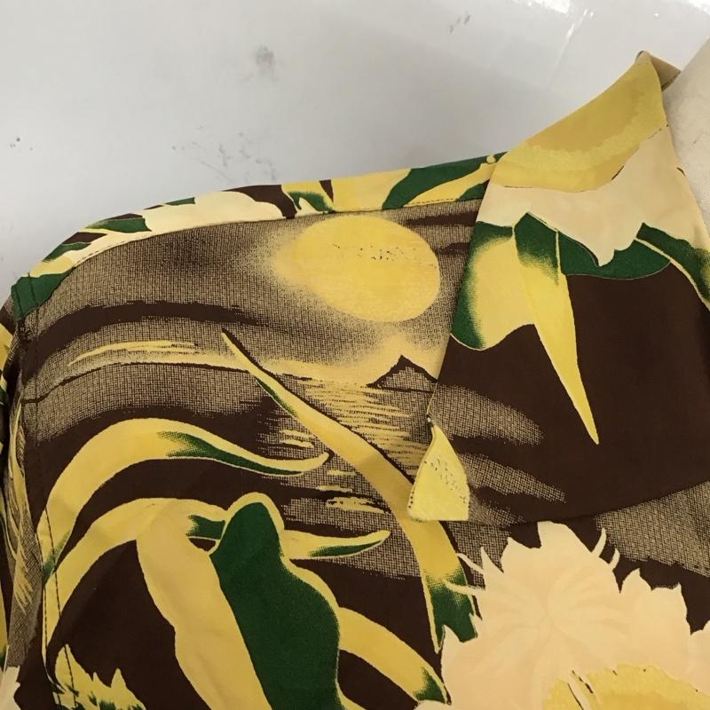 サンサーフ SUN SURF シャツ、ブラウス 半袖 半袖シャツ カラーシャツ 半袖カットソー アロハシャツ L 総柄 マルチカラー / マルチカラー /  メンズ USED 古着 中古 10112143