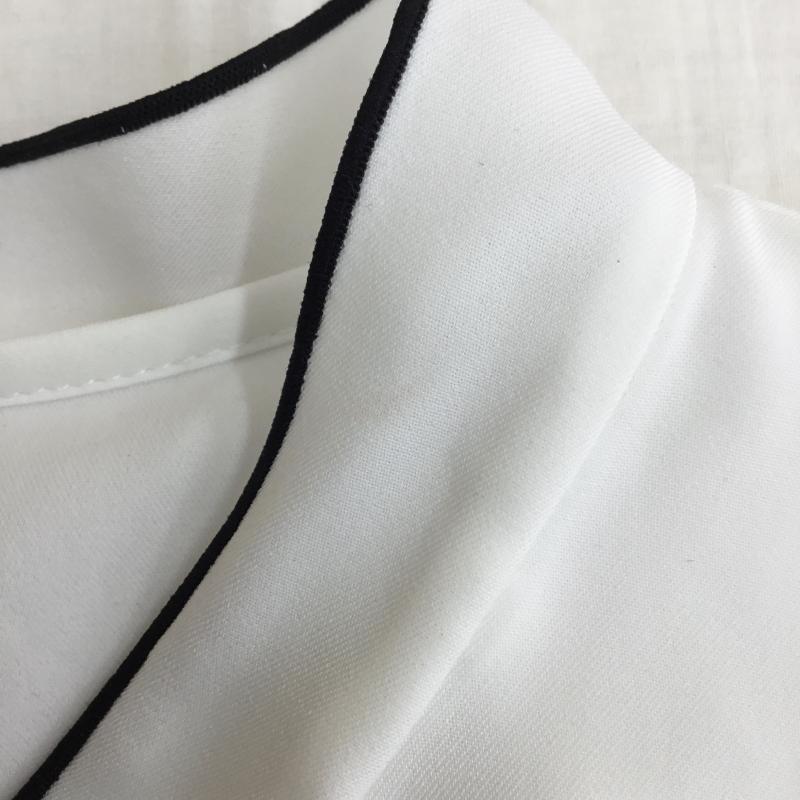 ジルスチュアート JILLSTUART シャツ、ブラウス 長袖 125-3110005 ケープフリルブラウス FREE 無地 白 / ホワイト /  レディース USED 古着 中古 10150338
