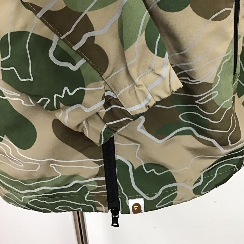 アベイシングエイプ A BATHING APE ジャケット、上着 ジャンパー、ブルゾン ジップアップジャケット ジャンパー ジャケット カジュアルジャケット アウター M プリント マルチカラー / マルチカラー /  メンズ USED 古着 中古 10117461