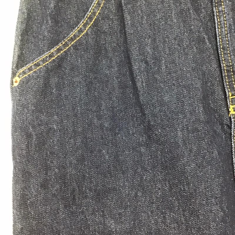 ディスコート Discoat スカート ロングスカート デニムスカート ロングスカート フロントスリット L 無地 インディゴ / インディゴ /  レディース USED 古着 中古 10142471