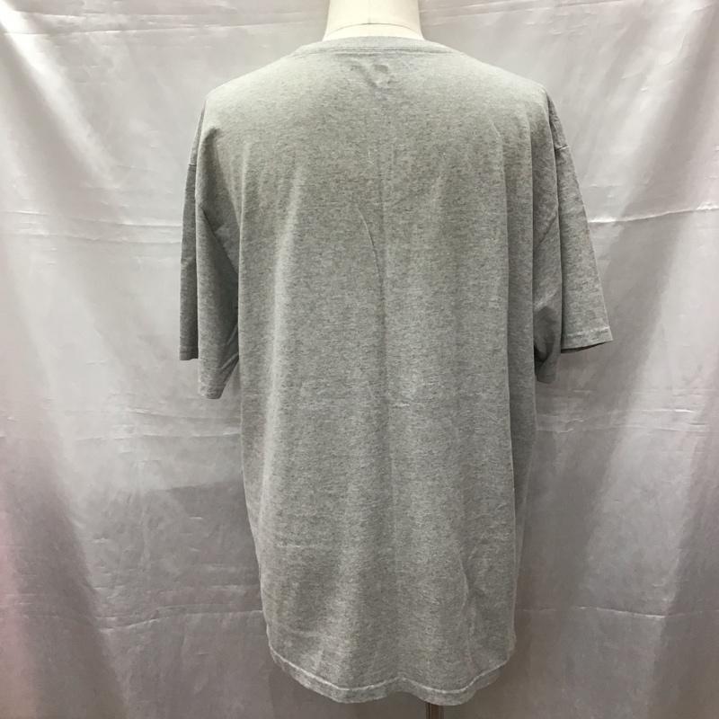 古着 USED Tシャツ 半袖 半袖カットソー プリントTシャツ クルーネックカットソー XL プリント 灰 / グレー /  メンズ USED 古着 中古 10116221