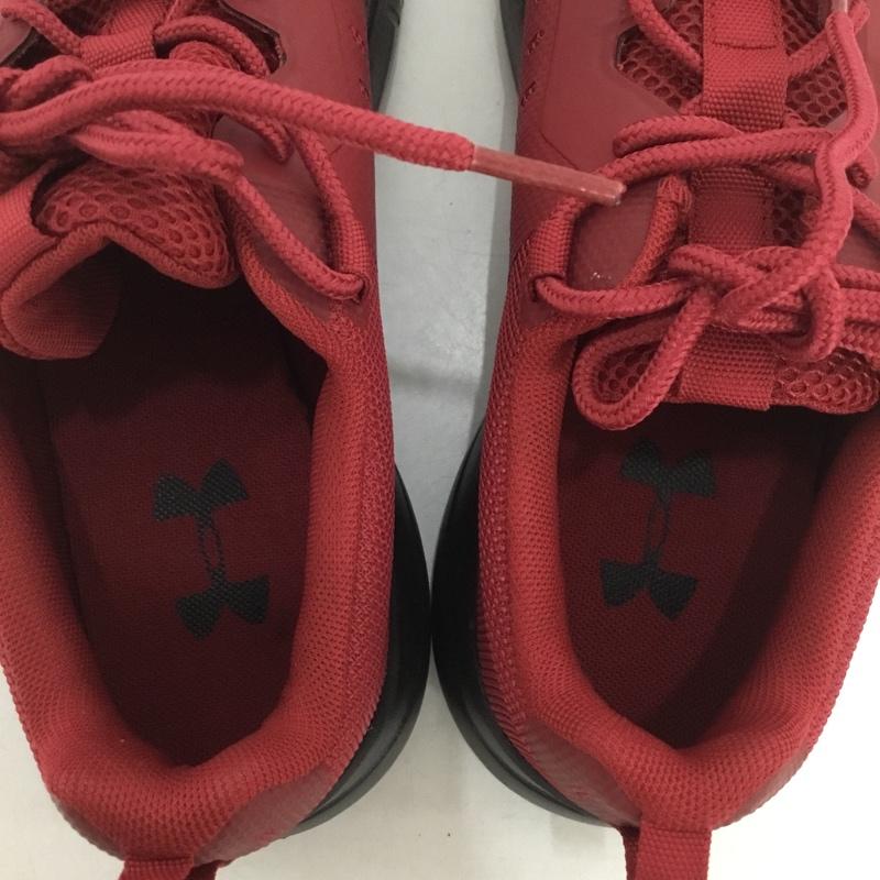 アンダーアーマー UNDER ARMOUR スニーカー スニーカー 3021296-600 26.5cm 26.5cm ロゴ、文字 赤 / レッド /  メンズ USED 古着 中古 10143646
