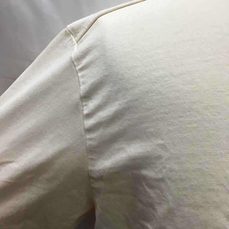 アディダス adidas Tシャツ 半袖 HK2786 TRF SER TEE ST XL ロゴ、文字 ベージュ / ベージュ /  メンズ USED 古着 中古 10121192