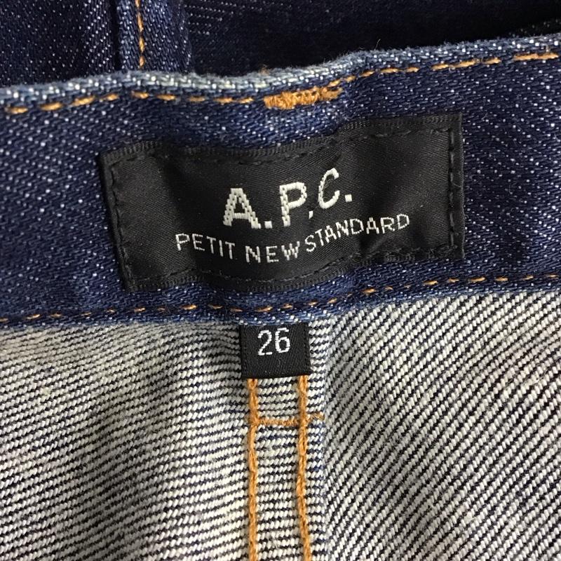 アーペーセー A.P.C. パンツ デニム、ジーンズ 26インチ 無地 インディゴ / インディゴ /  レディース USED 古着 中古 10129696