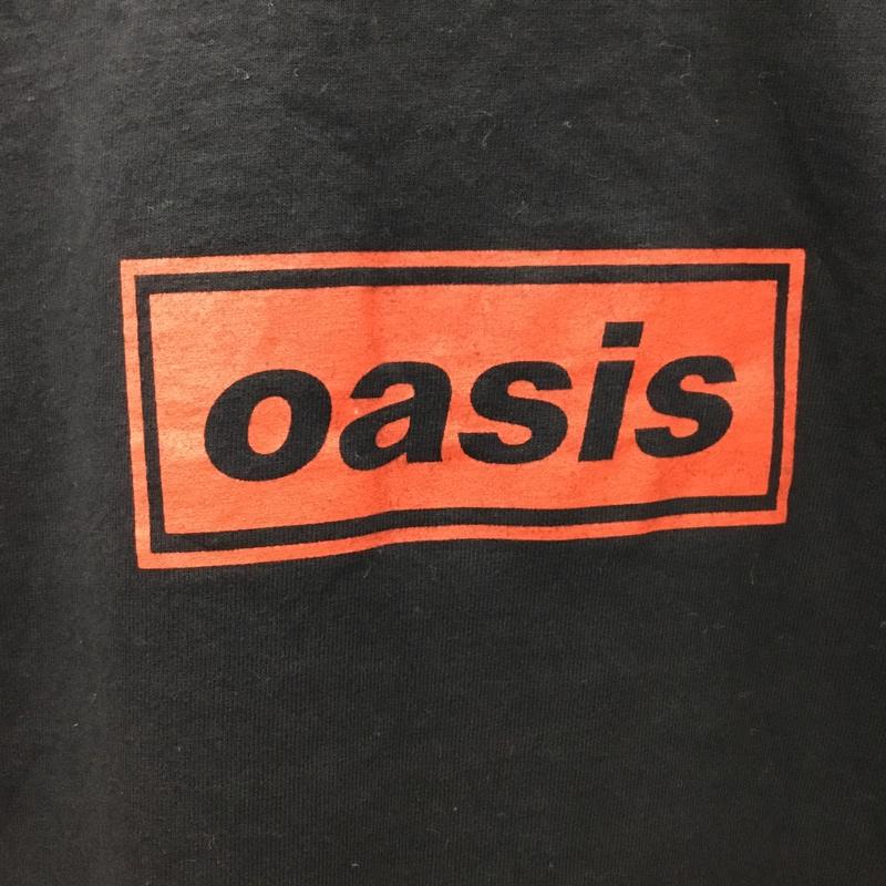 古着 USED Tシャツ 半袖 movie music oasis M プリント 黒 / ブラック /  メンズ USED 古着 中古 10106295