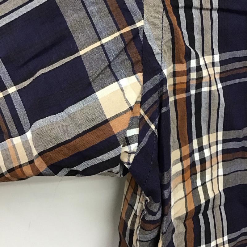フリークスストア FREAK S STORE シャツ、ブラウス 半袖 半袖シャツ チェックシャツ カラーシャツ L チェック マルチカラー / マルチカラー /  メンズ USED 古着 中古 10137446