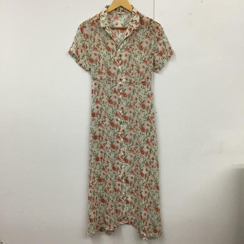 ミスティック mystic ワンピース ロングスカート FREE 総柄 X 花柄 白 / ホワイト /  レディース USED 古着 中古 10110787
