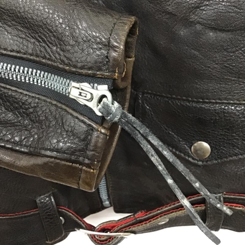 古着 USED ジャケット、上着 ジャケット、ブレザー レザー 無地 黒 / ブラック /  メンズ USED 古着 中古 10105763