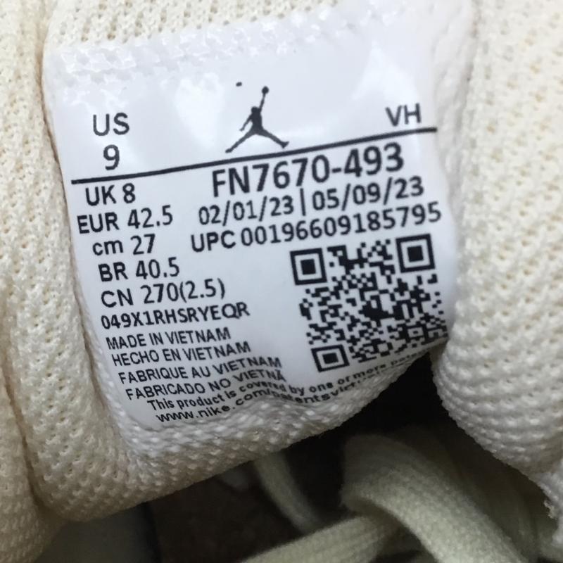 ナイキ NIKE スニーカー スニーカー FN7670-493 Nike Air Jordan 1 Low SE World Make Japan 27.0cm ロゴ、文字 X 刺繍 白 / ホワイト / X 青 / ブルー /  メンズ USED 古着 中古 10112690