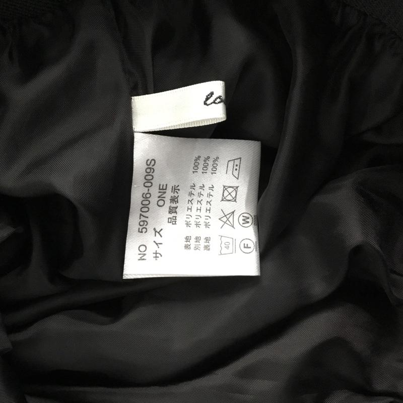 オズモーシス OSMOSIS スカート ロングスカート 597006-009S メッシュヘムプリーツスカート ONE SIZE 総柄 白 / ホワイト / X 黒 / ブラック /  レディース USED 古着 中古 10144653
