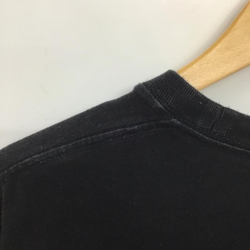 ニューエラ NEW ERA Tシャツ 半袖 M ロゴ、文字 黒 / ブラック /  メンズ USED 古着 中古 10134607