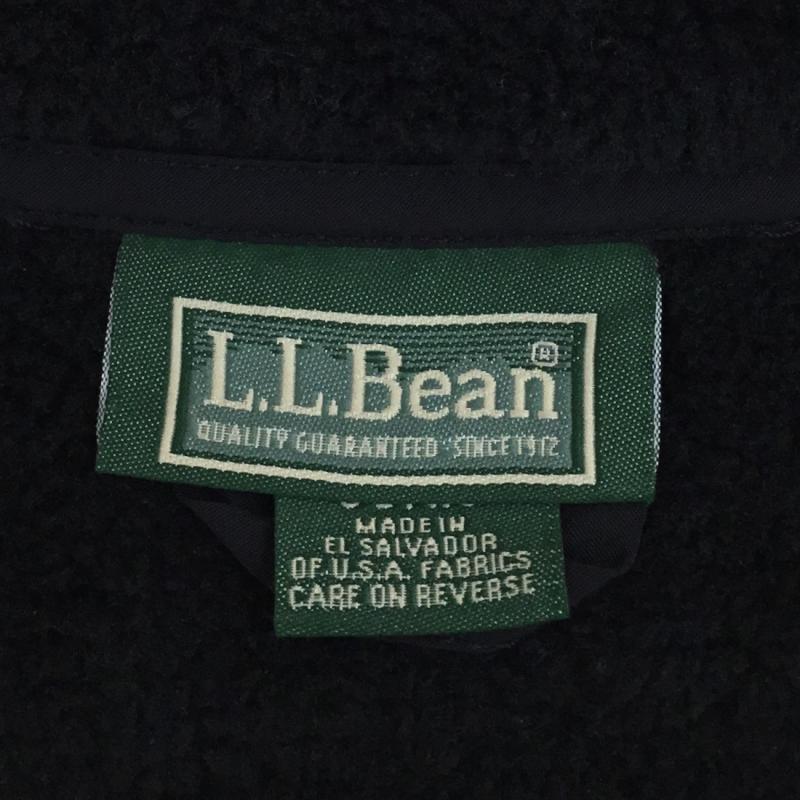 エルエルビーン L.L.Bean ベスト ベスト フリースベスト XXL 無地 黒 / ブラック / X 青 / ブルー /  メンズ USED 古着 中古 10141051
