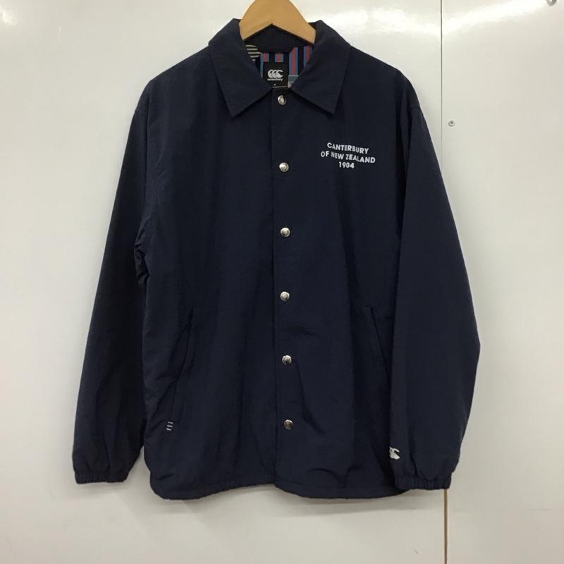 カンタベリー CANTERBURY ジャケット、上着 ジャンパー、ブルゾン M プリント X ロゴ、文字 紺 / ネイビー /  メンズ USED 古着 中古 10141130