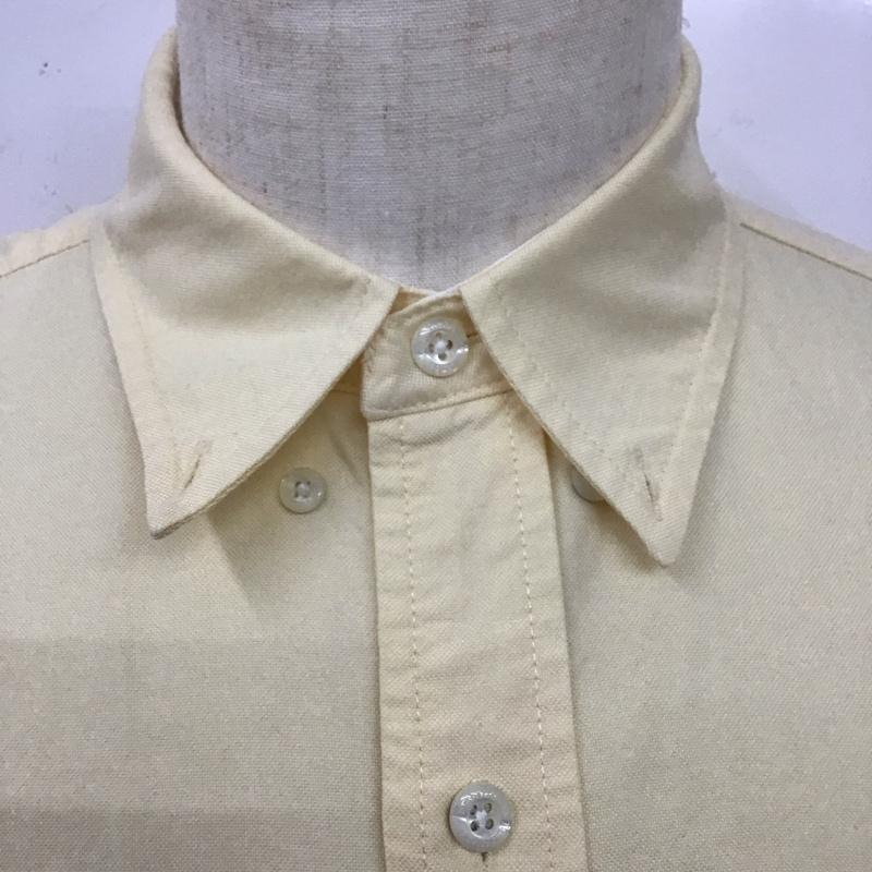 ティンバーランド Timberland シャツ、ブラウス 長袖 長袖シャツ カラーシャツ カジュアルシャツ 長袖カットソー M ロゴ、文字 黄 / イエロー /  メンズ USED 古着 中古 10113006