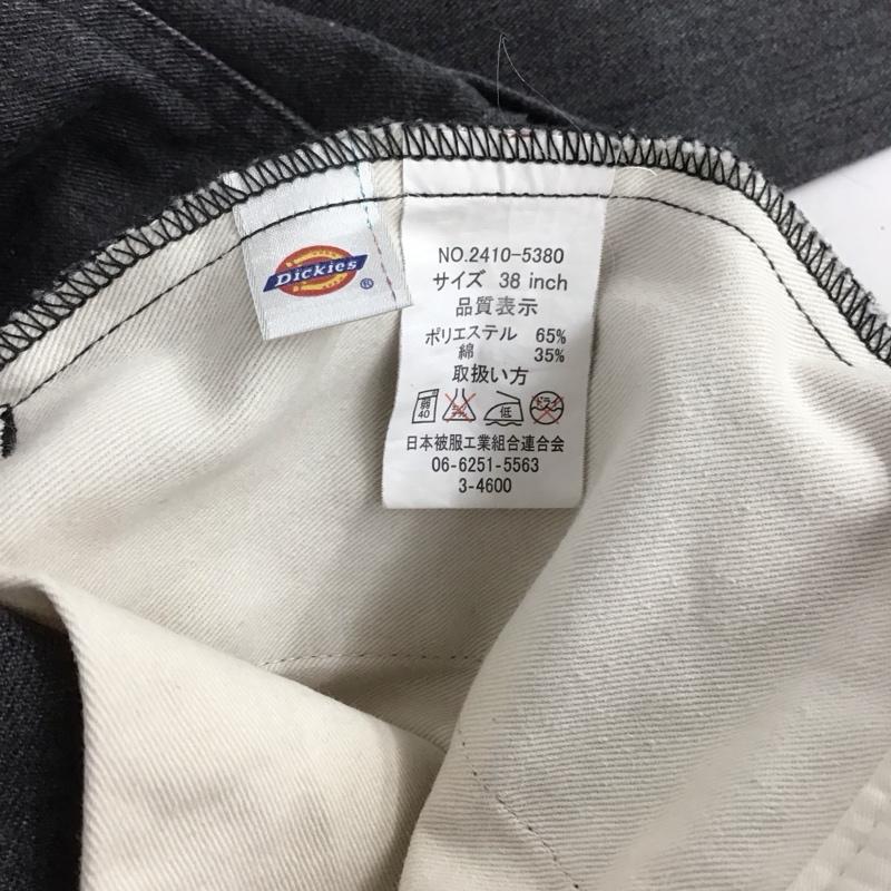 ディッキーズ Dickies パンツ ワークパンツ、ペインターパンツ ワークパンツ ワイドパンツ カジュアルパンツ チノパン 38インチ 無地 灰 / グレー /  メンズ USED 古着 中古 10143447