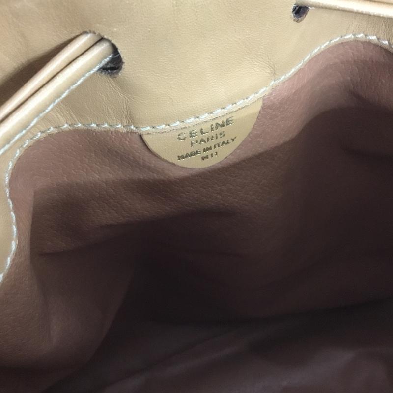 セリーヌ CELINE トートバッグ トートバッグ OLD マカダム 肩掛け 巾着型 総柄 茶 / ブラウン /  レディース USED 古着 中古 10139103