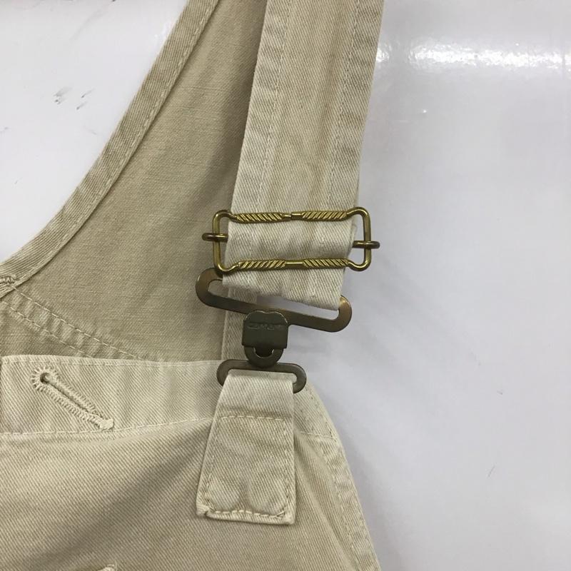 カーハート Carhartt サロペット・オーバーオール サロペット、オーバーオール 0070 E520-0711 コットン 日本製 34×34 ロゴ、文字 ベージュ / ベージュ /  メンズ USED 古着 中古 10107646