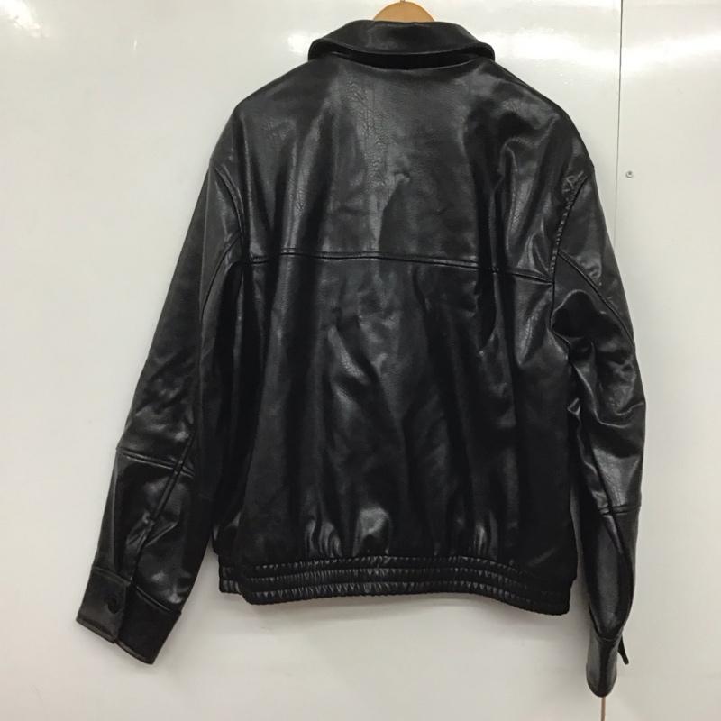ザラ ZARA ジャケット、上着 ジャンパー、ブルゾン 4391/874/800 レザージャケット XS 無地 黒 / ブラック /  レディース USED 古着 中古 10141707