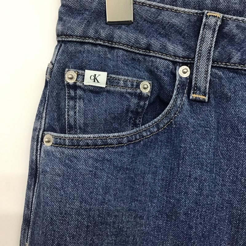 カルバン・クライン Calvin Klein パンツ デニム、ジーンズ 27インチ 無地 水色 / ライトブルー /  レディース USED 古着 中古 10140637