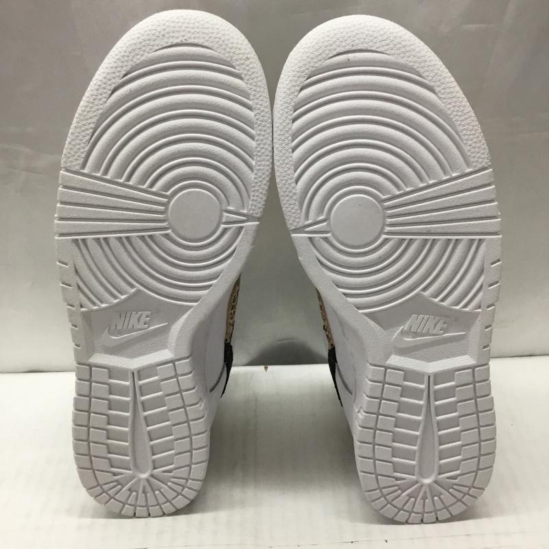 ナイキ NIKE スニーカー スニーカー DD7099 100 WMNS DUNK LOW SE アニマル 28cm 箱有 28.0cm ロゴ、文字 白 / ホワイト /  メンズ USED 古着 中古 10111967