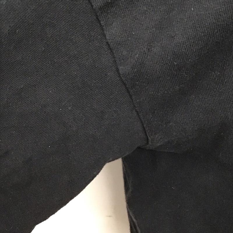 フラグスタフ FLAGSTUFF カットソー 長袖 長袖カットソー クルーネックカットソー ロングスリーブカットソー プリントTシャツ ロゴ、文字 黒 / ブラック /  メンズ USED 古着 中古 10115611