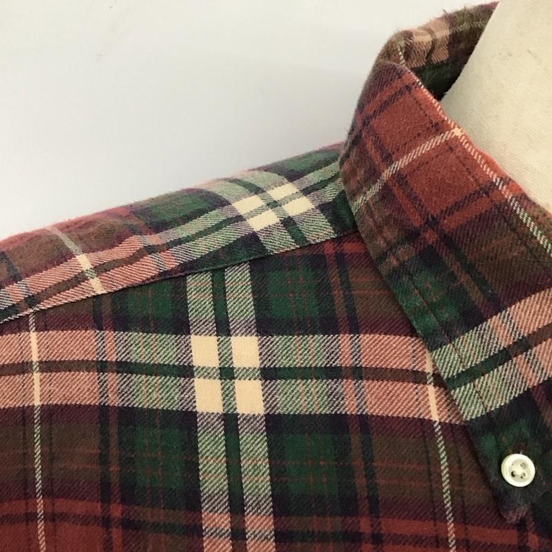 ラルフローレン RALPHLAUREN シャツ、ブラウス 長袖 長袖シャツ カラーシャツ ポケットシャツ ボタンダウンシャツ チェックシャツ L チェック マルチカラー / マルチカラー /  メンズ USED 古着 中古 10112486