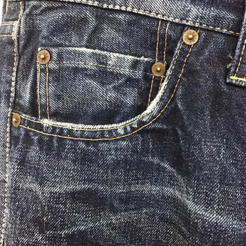 ドゥニーム Denime パンツ デニム、ジーンズ デニムパンツ ワイド 無地 インディゴ / インディゴ /  メンズ USED 古着 中古 10107207