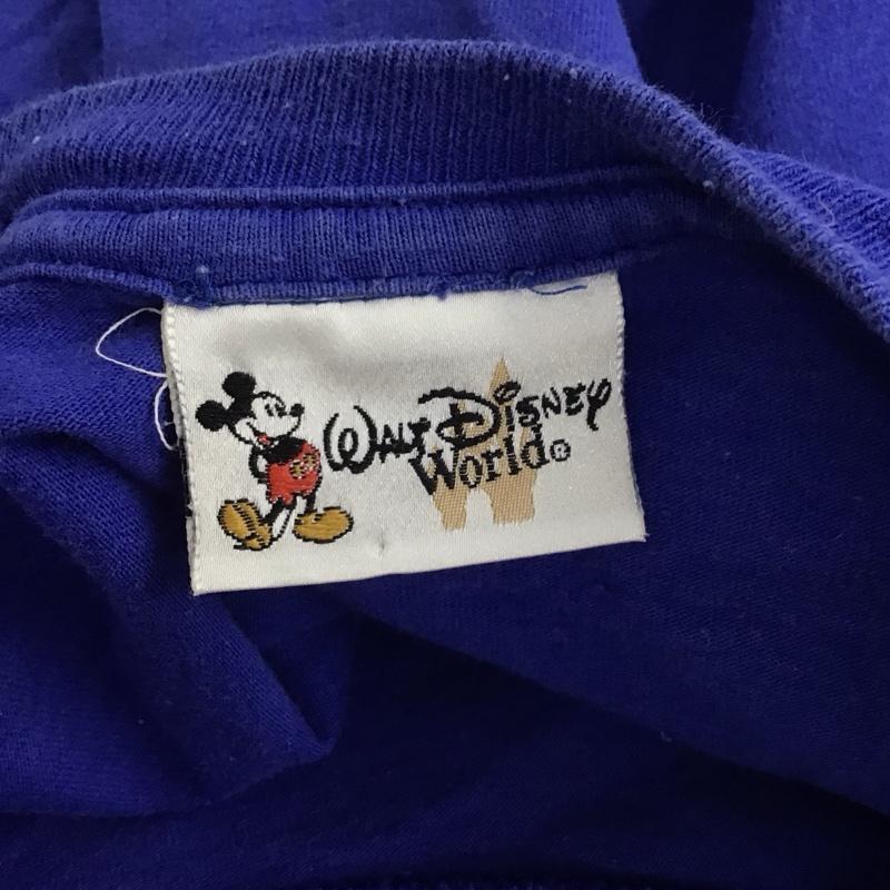 古着 USED Tシャツ 半袖 半袖カットソー プリントTシャツ クルーネックカットソー 古着 M プリント 青 / ブルー /  メンズ USED 古着 中古 10124162