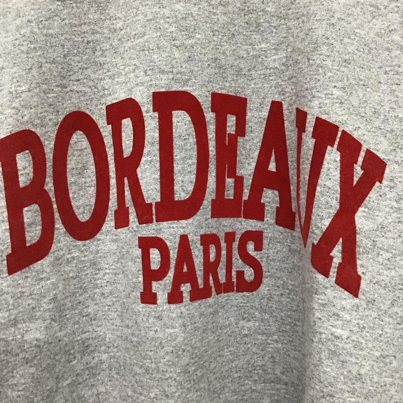 ギルダン GILDAN トレーナー 長袖 長袖トレーナー スウェット クルーネック プルオーバー S ロゴ、文字 灰 / グレー /  レディース USED 古着 中古 10142496