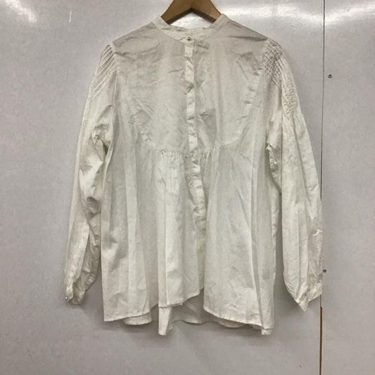 アメリカンホリック AMERICAN HOLIC シャツ、ブラウス 長袖 L 無地 白 / ホワイト /  レディース USED 古着 中古 10130191