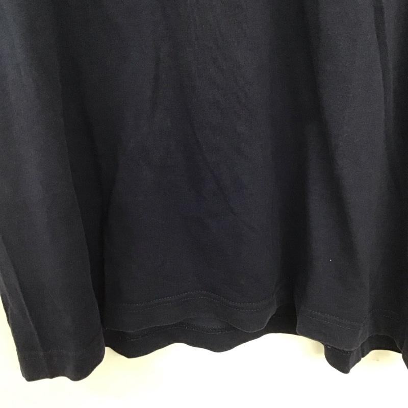 レインスプーナー reyn spooner Tシャツ 半袖 半袖カットソー プリントTシャツ クルーネックカットソー L 無地 紺 / ネイビー /  メンズ USED 古着 中古 10132804