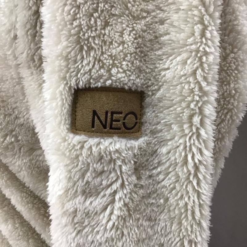 アディダスネオレーベル adidas NEO Label パーカー 長袖 M32618 MID52 トレーニング SC ボアフーデッドジャケット タグ付 S 無地 オフホワイト / オフホワイト /  レディース USED 古着 中古 10113273