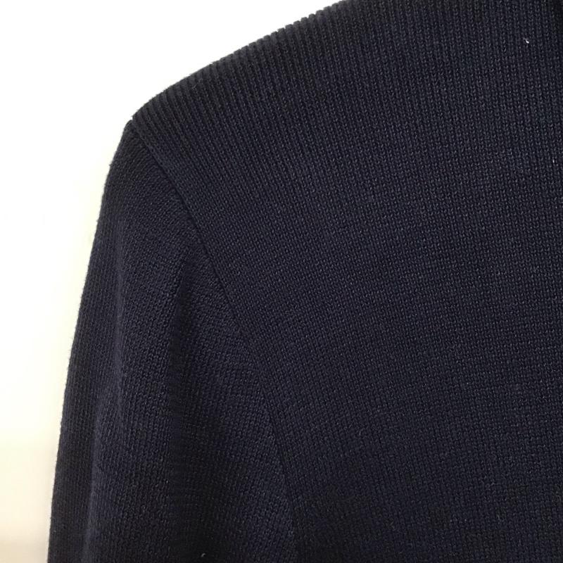 ラルフローレン RALPHLAUREN カーディガン 長袖 L 無地 紺 / ネイビー /  レディース USED 古着 中古 10146139
