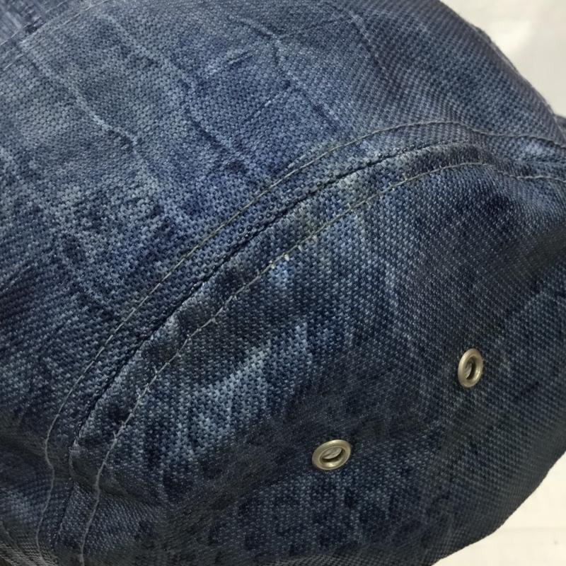 シュプリーム Supreme 帽子 キャップ Croc Camp Cap クロコダイル ロゴ、文字 紺 / ネイビー /  メンズ USED 古着 中古 10105829