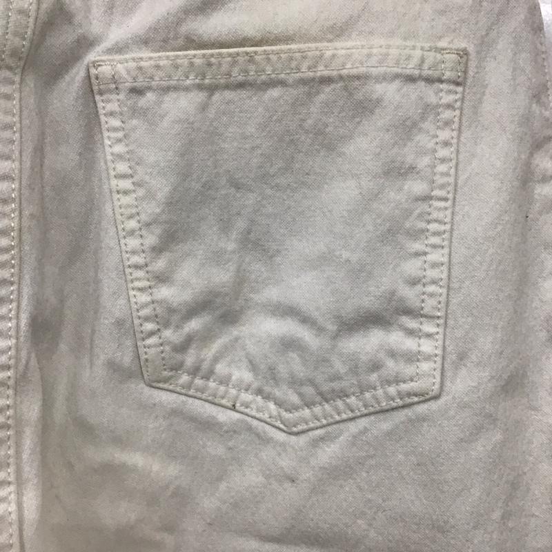ジーナシス JEANASIS パンツ デニム、ジーンズ S 無地 白 / ホワイト /  レディース USED 古着 中古 10129737