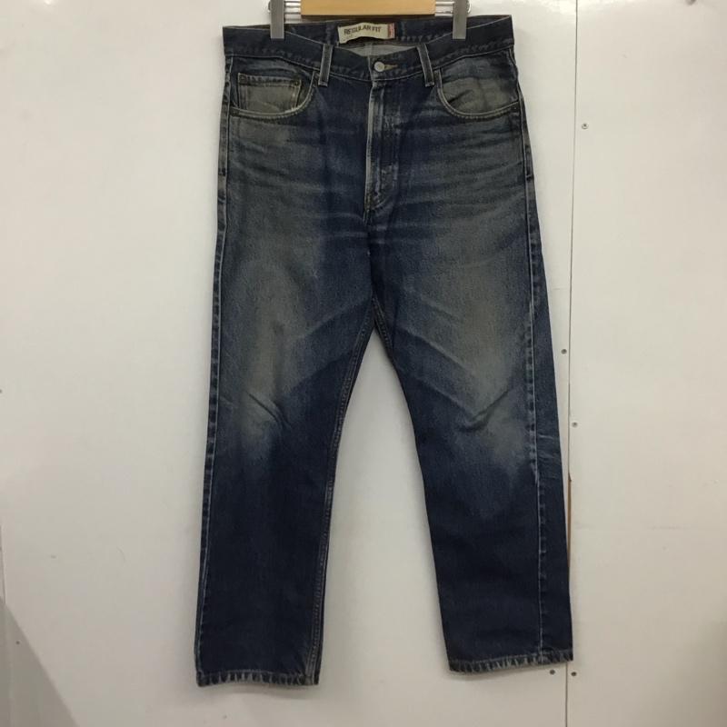 リーバイストラウスアンドコー Levi Strauss & co. パンツ デニム、ジーンズ デニムパンツ ワイドパンツ カジュアルパンツ 34インチ 無地 インディゴ / インディゴ /  メンズ USED 古着 中古 10146101