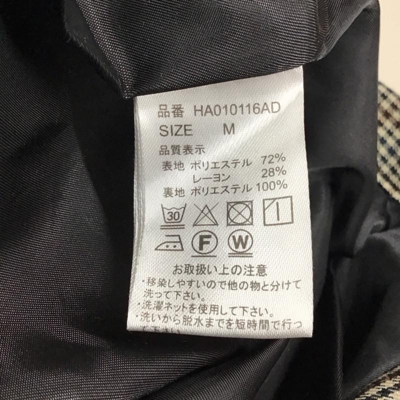 ハレ HARE パンツ ワークパンツ、ペインターパンツ スラックスパンツ ワイドパンツ カジュアルパンツ センタータックパンツ M チェック マルチカラー / マルチカラー /  メンズ USED 古着 中古 10113895