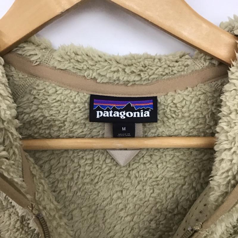 パタゴニア patagonia ジャケット、上着 ジャンパー、ブルゾン 25922fa20 フリースジャケット ジップアップジャケット パーカー M ロゴ、文字 ベージュ / ベージュ /  メンズ USED 古着 中古 10147518