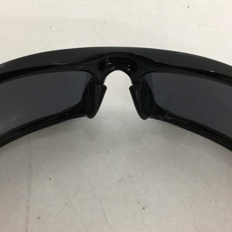 オークリー OAKLEY めがね・サングラス サングラス OO9134-10 SCALPEL ミラーレンズ ワンポイント 黒 / ブラック / X 赤 / レッド /  メンズ USED 古着 中古 10129368