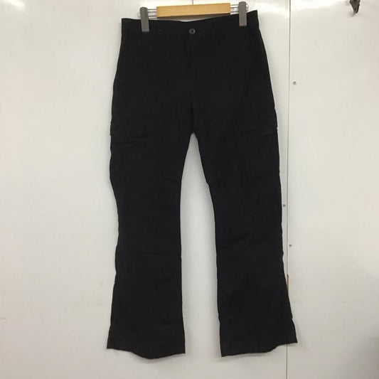 エックスガール X-girl パンツ ワークパンツ、ペインターパンツ 105232031007 ミリタリーフレアパンツ S 無地 黒 / ブラック /  レディース USED 古着 中古 10142784