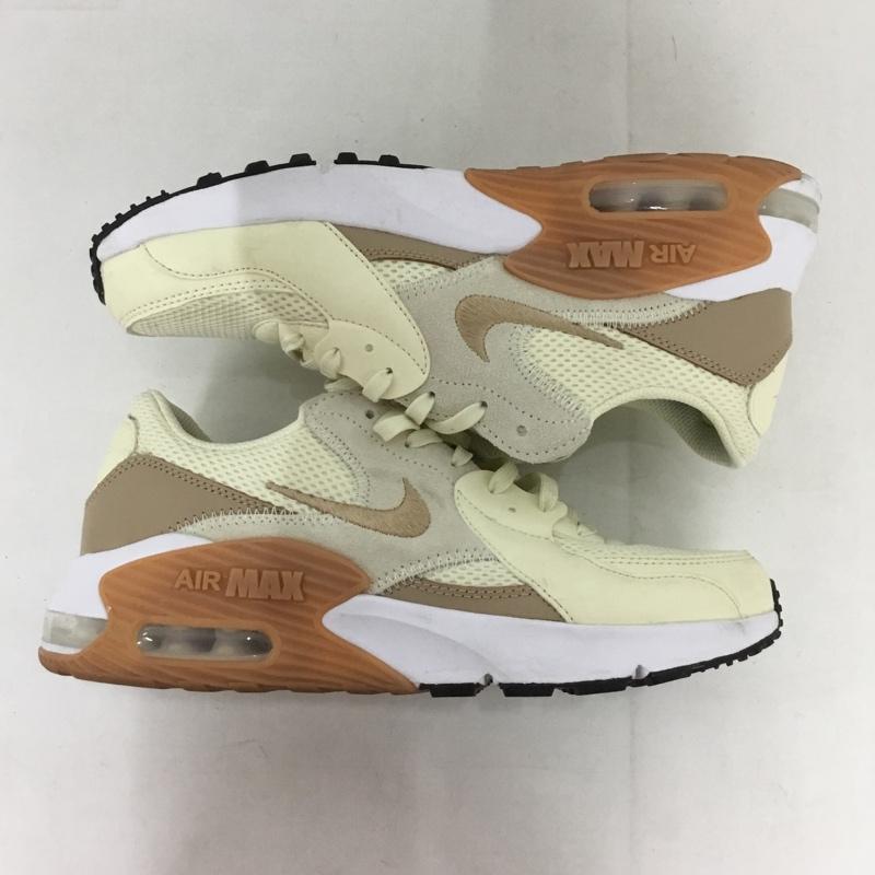 ナイキ NIKE スニーカー スニーカー CD5432 133 W AIRMAX EXCEE 25cm 箱有 25.0cm ロゴ、文字 ベージュ / ベージュ / X アイボリー / アイボリー /  メンズ USED 古着 中古 10131366