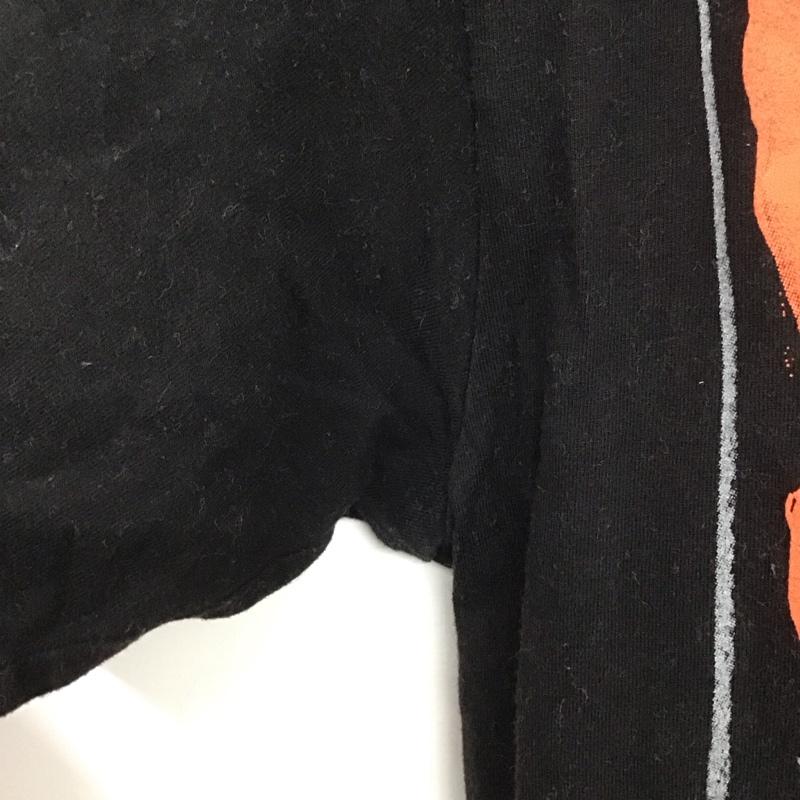 ステューシー STUSSY Tシャツ 半袖 半袖カットソー プリントTシャツ クルーネックカットソー M プリント 黒 / ブラック /  メンズ USED 古着 中古 10146751