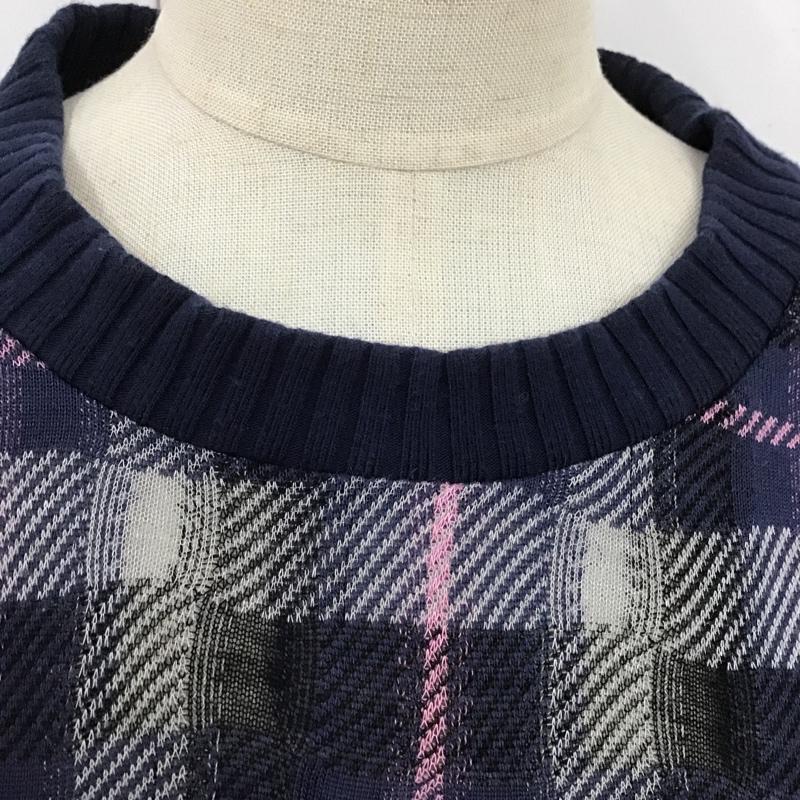 ヒステリックグラマー HYSTERIC GLAMOUR ワンピース ロングスカート 01183co05 ジャガードワンピース 長袖チェックワンピース ロングワンピース FREE チェック マルチカラー / マルチカラー /  レディース USED 古着 中古 10106297