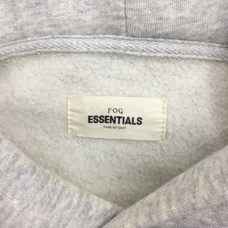 エフオージーエッセンシャルズ FOG ESSENTIALS パーカー 長袖 5576-343-0035 長袖パーカー スウェットパーカー ジャージ プルオーバー XL 無地 灰 / グレー /  メンズ USED 古着 中古 10112417