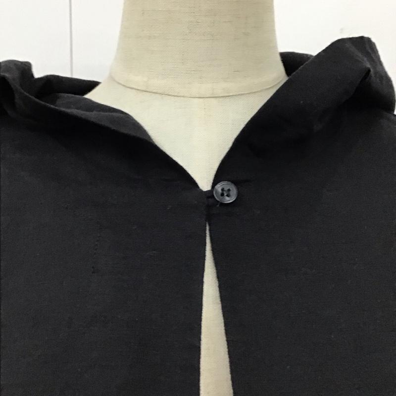 ポロジーンズ Polo Jeans Co. パーカー 長袖 HS-WJ-SM7007 プルオーバー コットンリネン S 無地 黒 / ブラック /  レディース USED 古着 中古 10114438