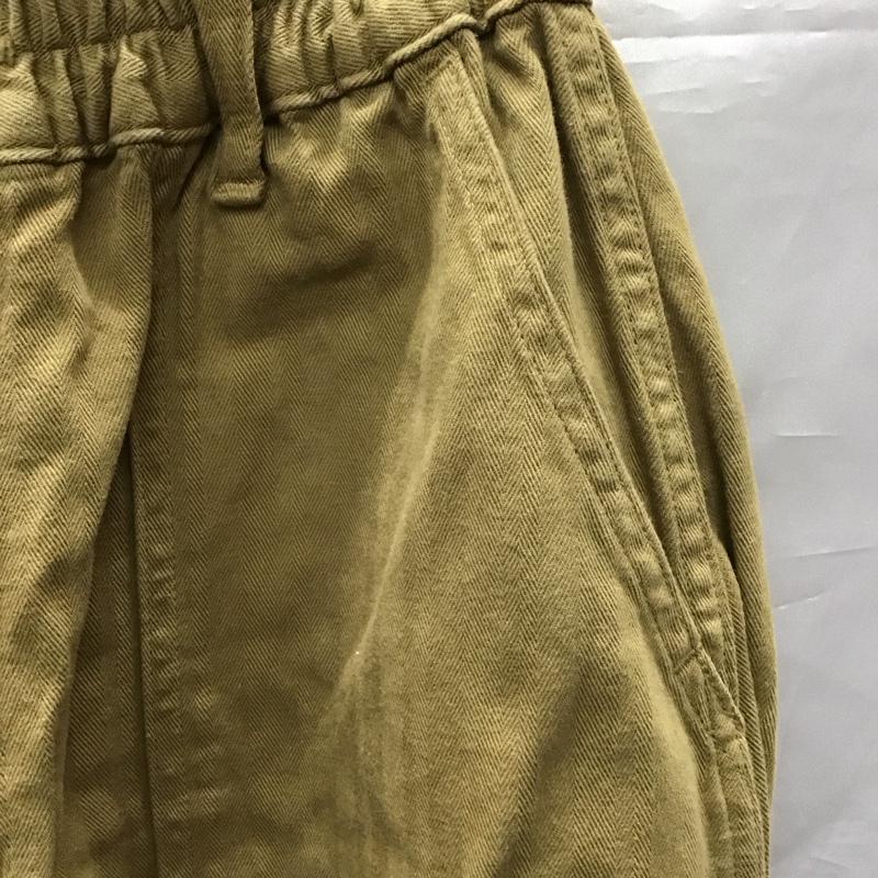 ハーベスティ HARVESTY パンツ チノパン A12112-1 サーカスパンツ 1 無地 ベージュ / ベージュ /  レディース USED 古着 中古 10123497