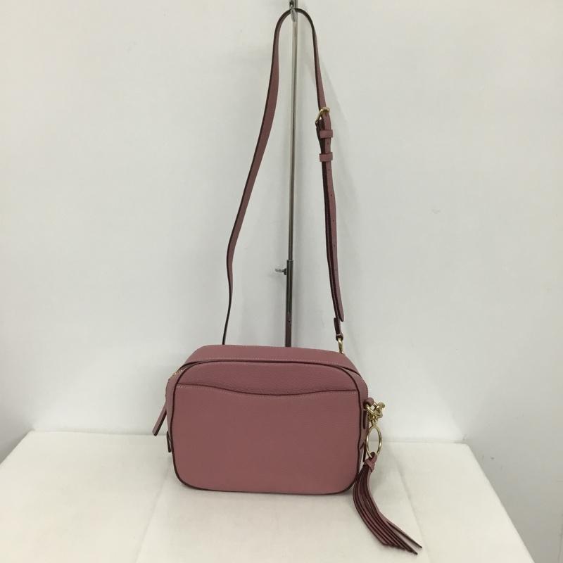コーチ COACH ショルダーバッグ ショルダーバッグ 29411 カメラバッグ ロゴ、文字 桃 / ピンク /  レディース USED 古着 中古 10133303